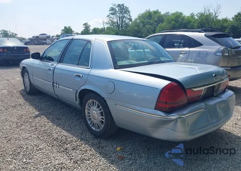 2003 Mercury Grand Marquis Ls from USA, damaged, VIN 2MEFM75WX3X615552
